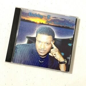 Bobby-E Just Before‎ Day CD Smooth Contemporary Jazz Music Piano Vocal